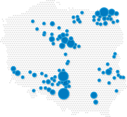 Mapa sklepów